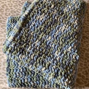 Crocheted Grow with me Blanket